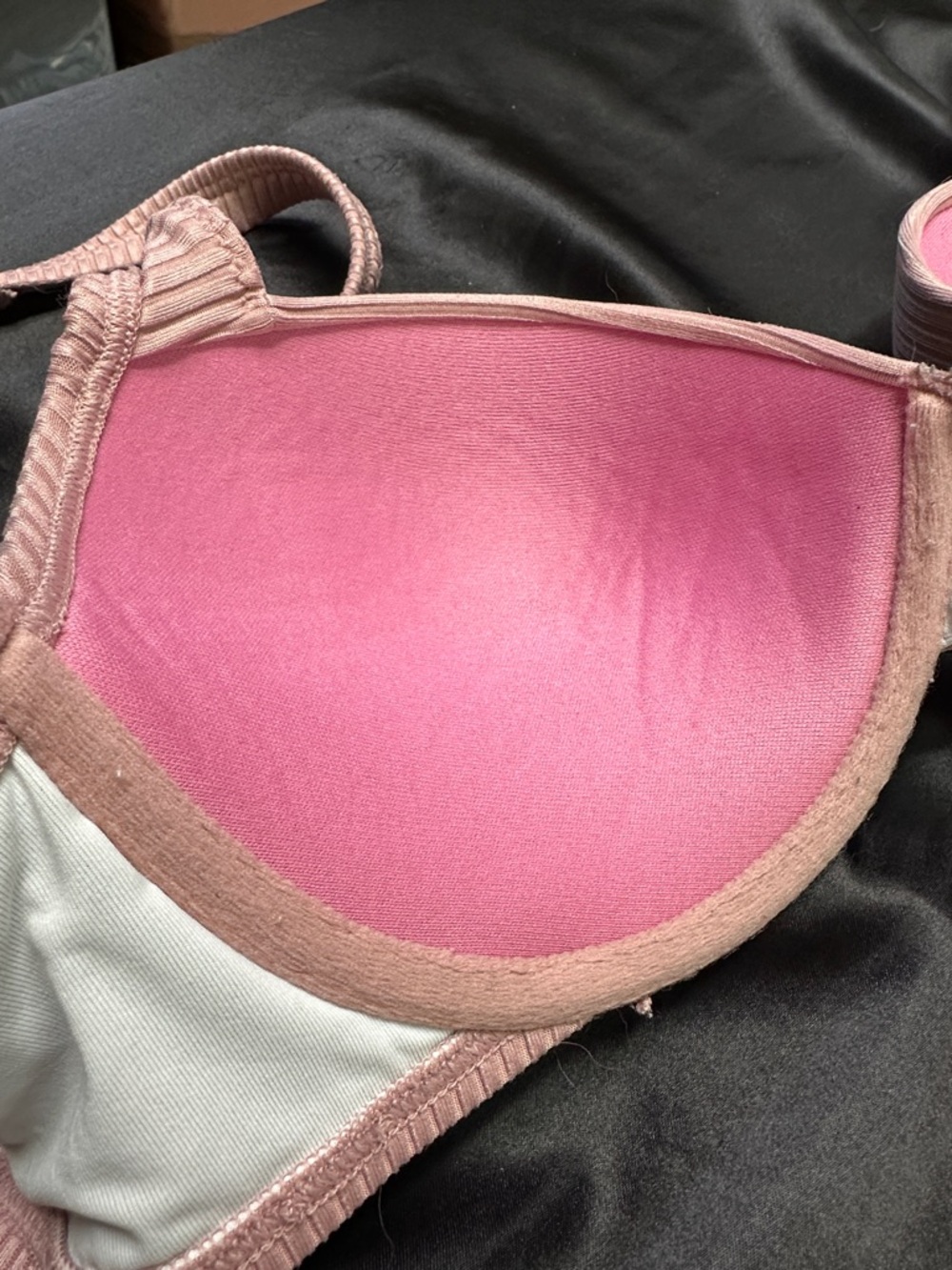 Victoria's Secret Pink Ribbed 2 piece bathing suit - Picture 5 of 9